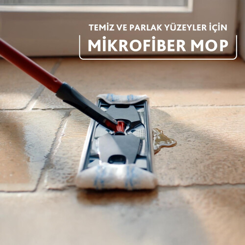 Vileda Vileda H2PrO Flat Mop System Microfibre Floor Mop 1