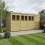 16 x 9 Pent Shed Tanalised (Double Door, With Windows) 1