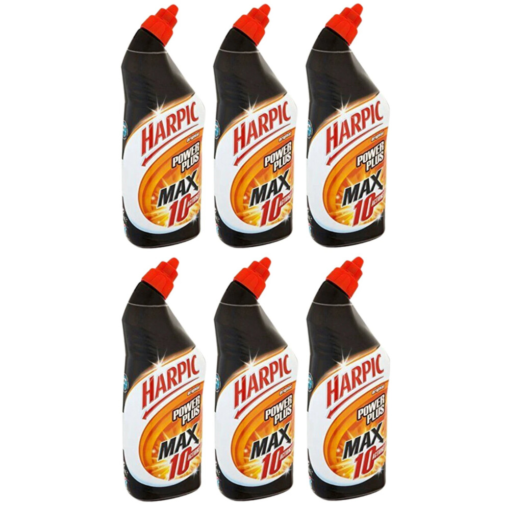 Harpic Power Plus Toilet Cleaner 750Ml X6 Pack