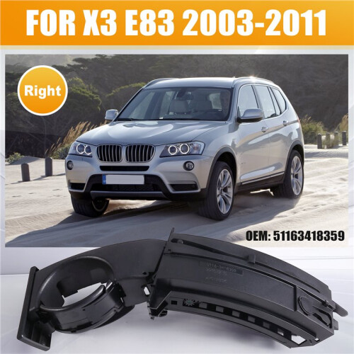 For  X3 E83 2003-2011 Right-Hand Drive Center Console Drinks Cup Holder 51163418359 2