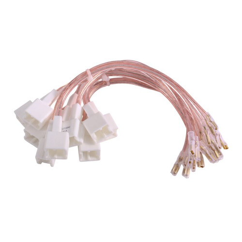 5Pair Car 2Pin Stereo Speaker Wire Harness Adaptors for  Auto Speaker Replacement Connection Wiring Plug Cables