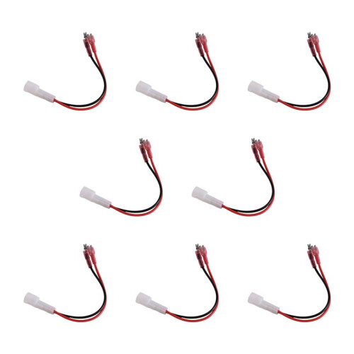 4Pair Car 2Pin Stereo Speaker Wire Harness Adaptors for  Auto Speaker Replacement Connection Wiring Plug Cables