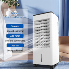 Portable Air Cooler with 3 Speeds Large Water Tank Timer for Home Office