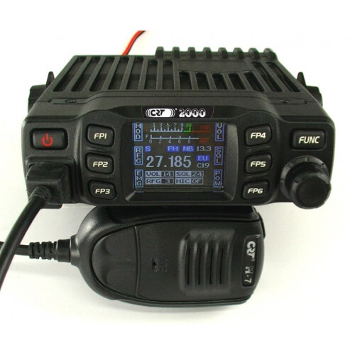 CRT 2000 AM/FM Multi-Norm CB Radio 4W 12/24V 1