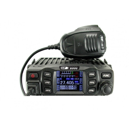 CRT 2000 AM/FM Multi-Norm CB Radio 4W 12/24V