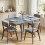 Homcom HOMCOM Extendable Kitchen Table for 2-4, Folding Drop Leaf Dining Table 8