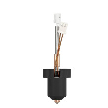 For K1C/K1MAX Hotend Thermistor Cartridge Sensor Ceramic Heating Block Kit High Flow Silverhead Nozzle 0.8mm