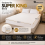 (Non-Woven, Super King) Homefront Heated Electric Blanket Machine Washable 2