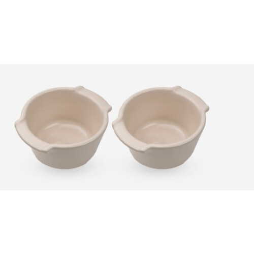 11cm APPOLIA CERAMIC RAMEKINS CREAM (1x2) PEUGEOT 1