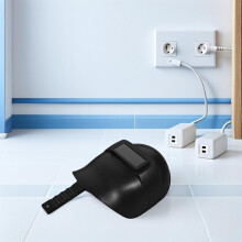 2 db kézi hegesztő arcmaszk elektromos hegesztéshez és csiszoláshoz, műanyag