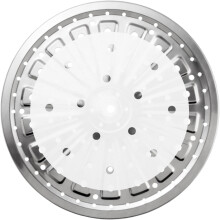 400 fogli di carta per vaporiera rotonda, antiaderente, perforata, in silicone oleato, per una migliore circolazione del vapore.
