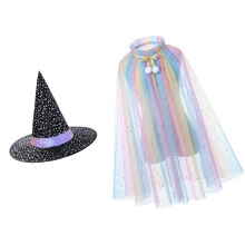 Ensemble d'accessoires de Costume de magicien, 2 pièces, chapeau