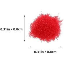 2000 db-os puha tapintású, színes pompon plüss kézműves kellékek, amelyek stimulálják a képzeletet