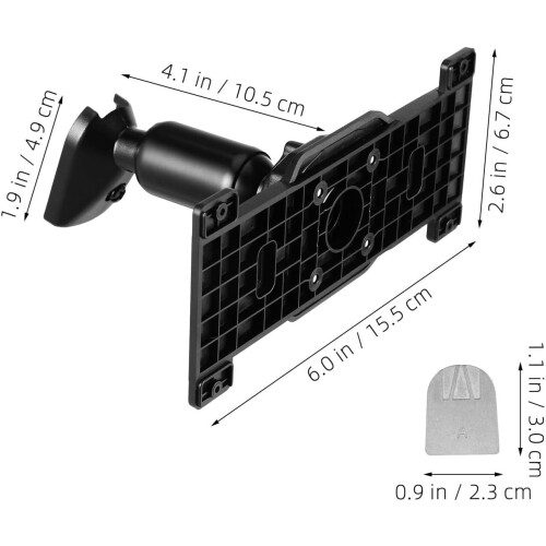 Supporto per dash cam da specchietto retrovisore, staffa per dash cam in lega di alluminio, ABS e rame 1