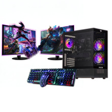 Gaming PC Bundle Dual Monitor|Core i7|GTX 750 4GB|16GB RAM|128GB +1TB