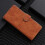 (Brown) Compatible With Nokia XR20 Wallet Case, Leather Folio Cover Kicksta... 5