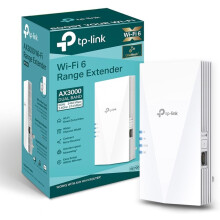 TP-Link RE700X WiFi 6 AX3000Mbps WiFi Extender Booster, Internet Booster, Gigabit Ethernet Port, WiFi Booster Range Extender