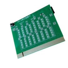 PCIE 16X-testkaart met LED-indicatoren voor reparatie van