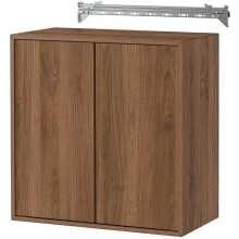 IKEA EKET 2 Door Wall Cabinet-Brown 70x35x70cm
