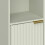 Homcom HOMCOM Bookcase Adjustable Shelf 6-Tier Light Green 8
