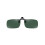 Polarized Clip-on Sunglasses: Ultimate UV400 Protection DarkGreen 4