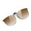 Polarisierte Clip-on-Sonnenbrille Brown 3