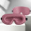 3D Contoured Sleep Eye Mask - Light Blocking & Comfortable Pink 4