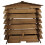 Actiasgear Wooden Compost Bin 328L BeeHive Style 5