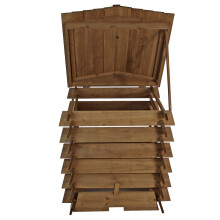 Actiasgear Wooden Compost Bin 328L BeeHive Style
