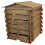 Actiasgear Wooden Compost Bin 328L BeeHive Style 7