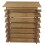 Actiasgear Wooden Compost Bin 328L BeeHive Style 8