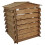 Actiasgear Wooden Compost Bin 328L BeeHive Style 9
