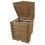 Actiasgear Wooden Compost Bin 328L BeeHive Style 11