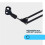 Adjustable Gaming & Podcast Mic Boom Arm - Black 3