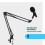 Adjustable Gaming & Podcast Mic Boom Arm - Black 6