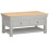 Seconique Bordeaux 2 Drawer Coffee Table - Ivory/Oak 2