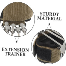 Finger Extensor Motstandsbånd Fingergrep Styrketrener 20lb Silikon Håndtrener