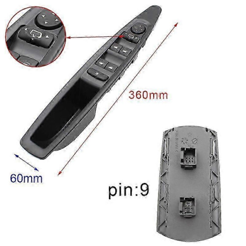 (Automatic) 6554 Ha Window Control Switch Car Window Lifter Switch For Citroen C4 2004-2010 2