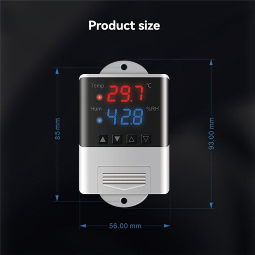 DTC3200 Temperature Controller Aquarium Thermostat with SHT20 Sensor APP Control for  Home 1