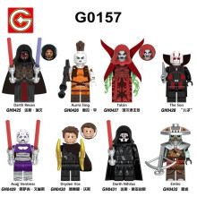 Lego Minifigures Star Wars Darth Revan Nilihus Assaj Ventriss Toys Collectible Figures