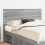 VidaXL vidaXL Headboard Grey Sonoma 100 cm Engineered Wood 1