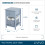 LIVIVO Wicker 1-tier Bedside Table Unit - Grey 9