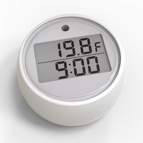 Isbadstermometer og timer, vandtermometer til isbad, vandtæt tilbehør til koldt isbad