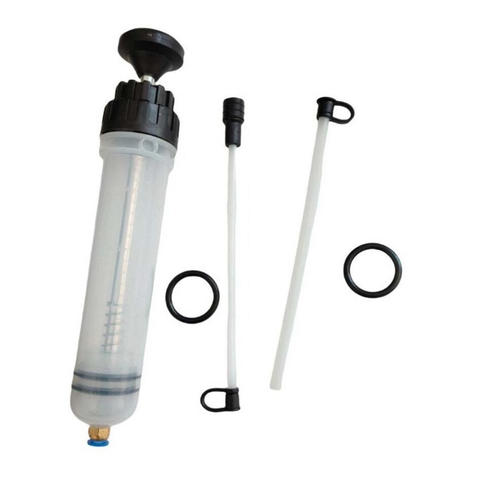 200Cc Syringe Type Oil Change Tool - Manual Oil Extractor Black 7314281262617