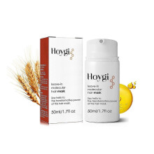 Leave-In Hair Mask for Deep Repair & Moisturization - Soft Fragrance, Keratin & Wheat Protein, Travel-Friendly 50ml, Nourishes Damaged Hair & Ends