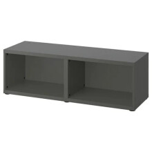 IKEA BESTÅ Cabinet Frame-Dark Grey 120x40x38cm