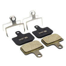 12 Pairs Sport EX, Bicycle Disc Brake Pads for AVID DB Elixir, LEVEL TL & T, Red Force ETap AXS