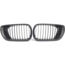 51132158542 51132158543 Front Bumper Kidney Grille for  3 Series E46 4-Door LCI 2002-2005 Racing Grill Matte Black