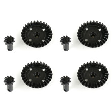 4X Drive Bevel Ggear Diff Gear Fit for 1/8 HPI Racing Savage XL FLUX Rovan TORLAND Brushless Truck Parts