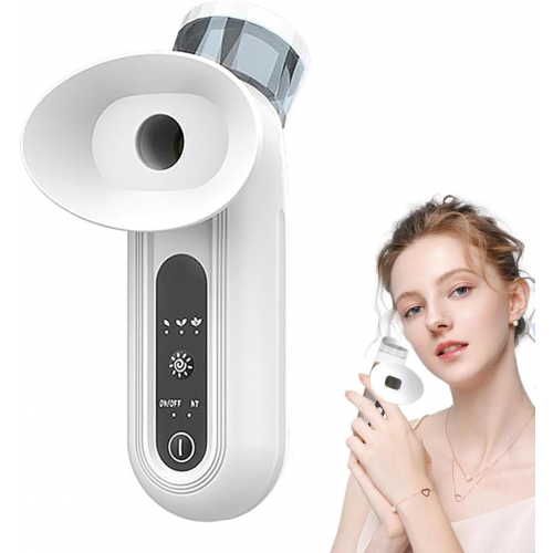 Nano Facial Mist Spray, Μίνι επαναφορτιζόμενος ατμομάγειρας χειρός με ζεστή κομπρέσα,